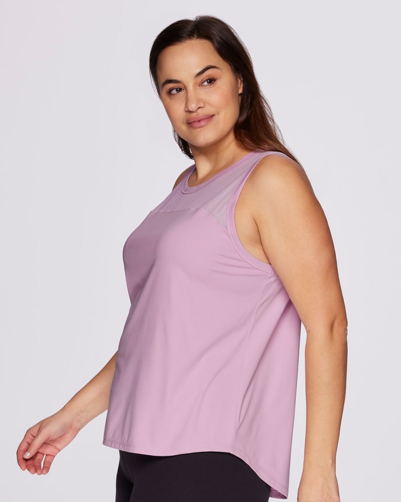 Plus Super Soft Easy Breezy Tank Light Purple